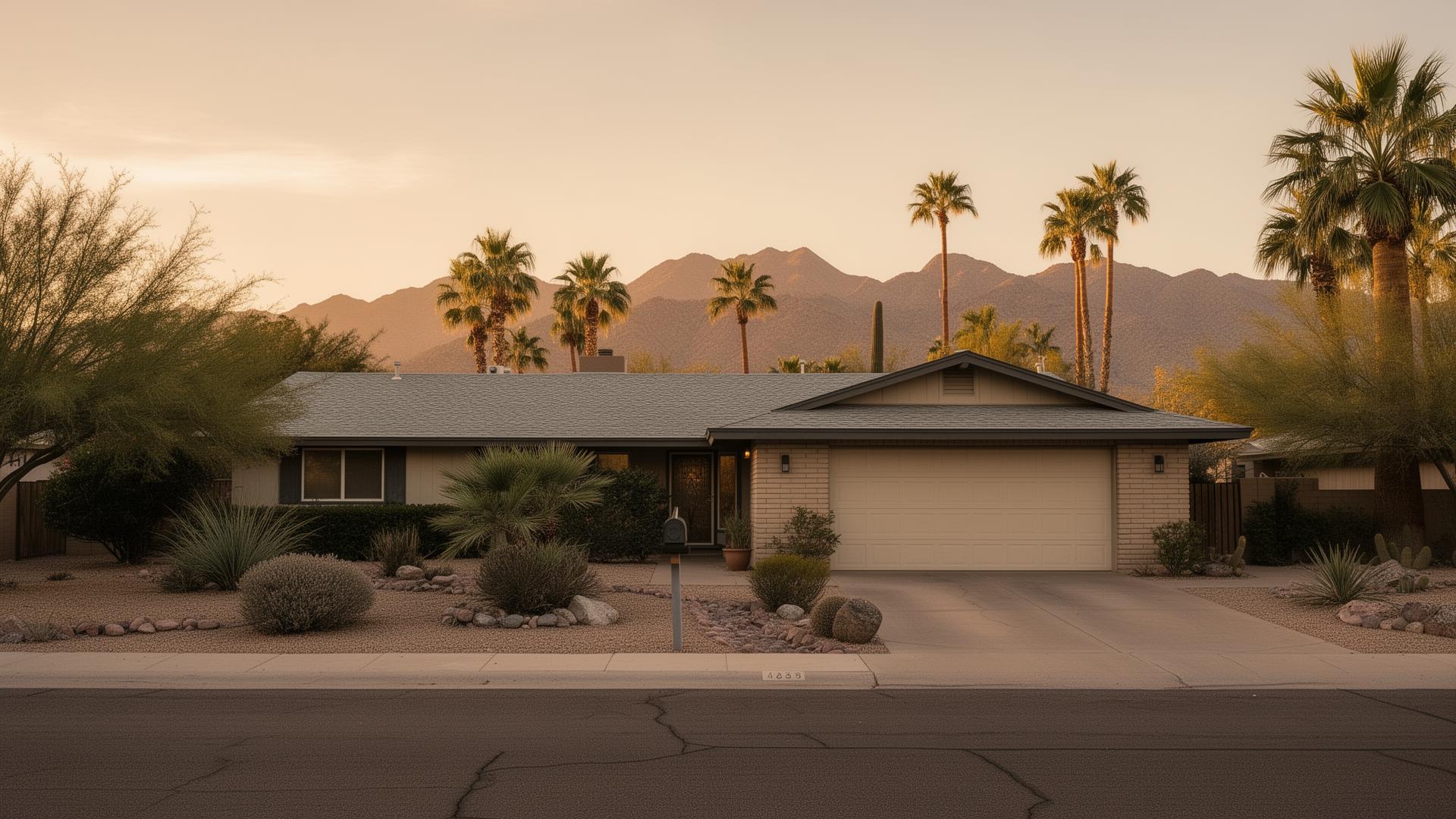 The house on the lot today